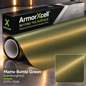 tpu ppf color matte battle green roll box